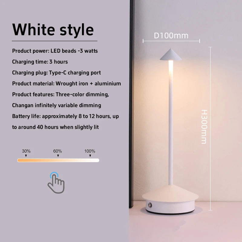 Rechargeable Touch LED Lamp