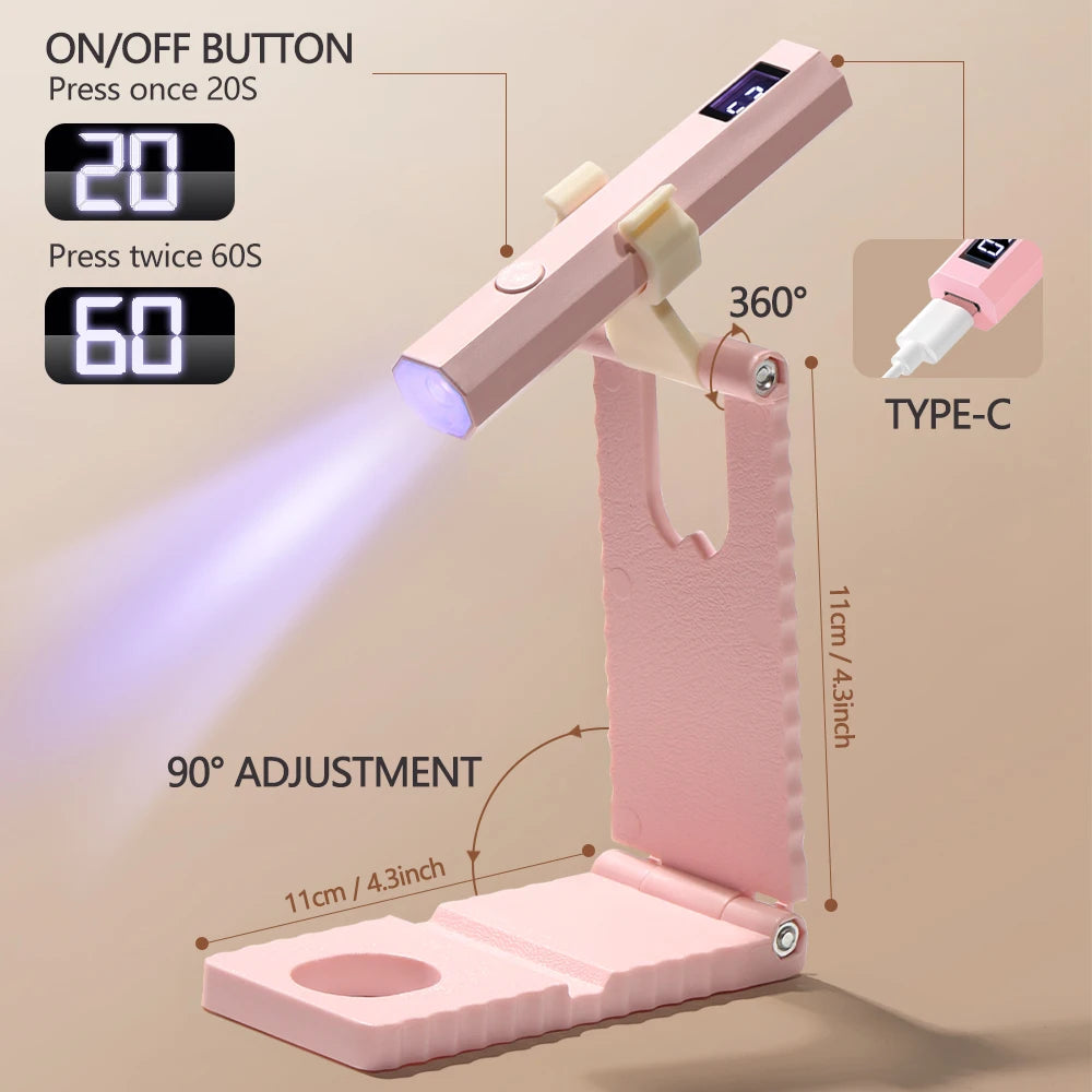 Portable UV Nail Lamp