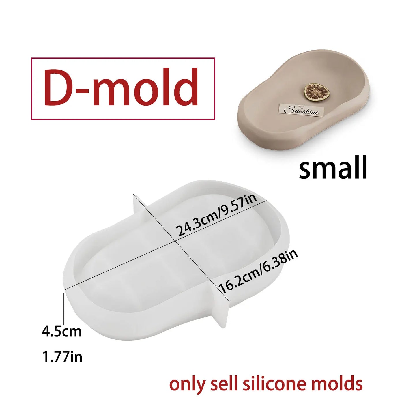 Irregular Oval Concrete Mold