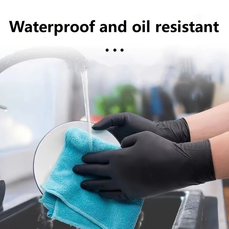 Disposable Nitrile Gloves Set