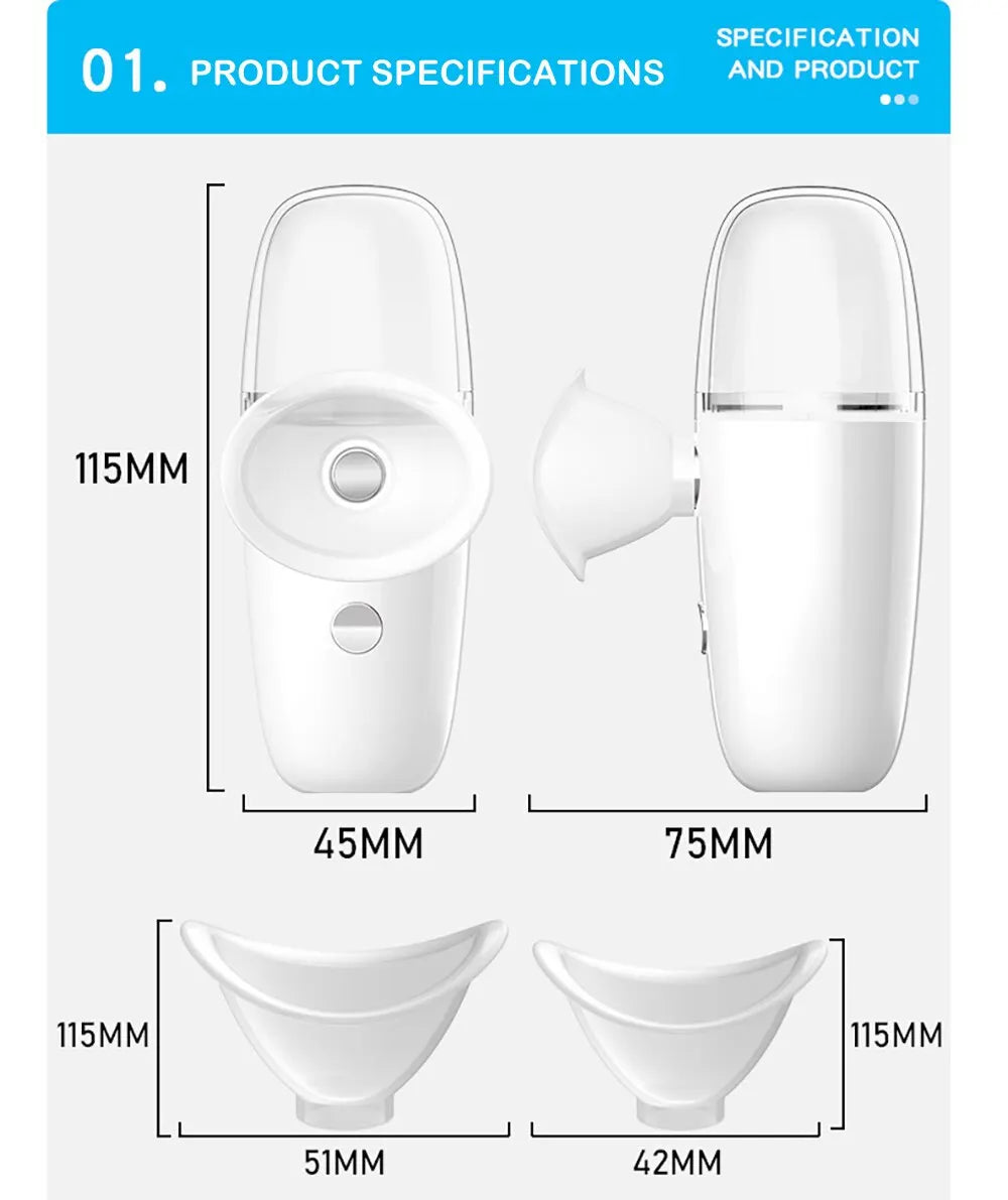 USB Eyewash Atomizer Glasses