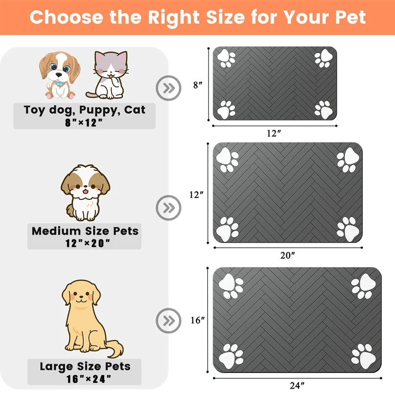 Waterproof Pet Food Mat