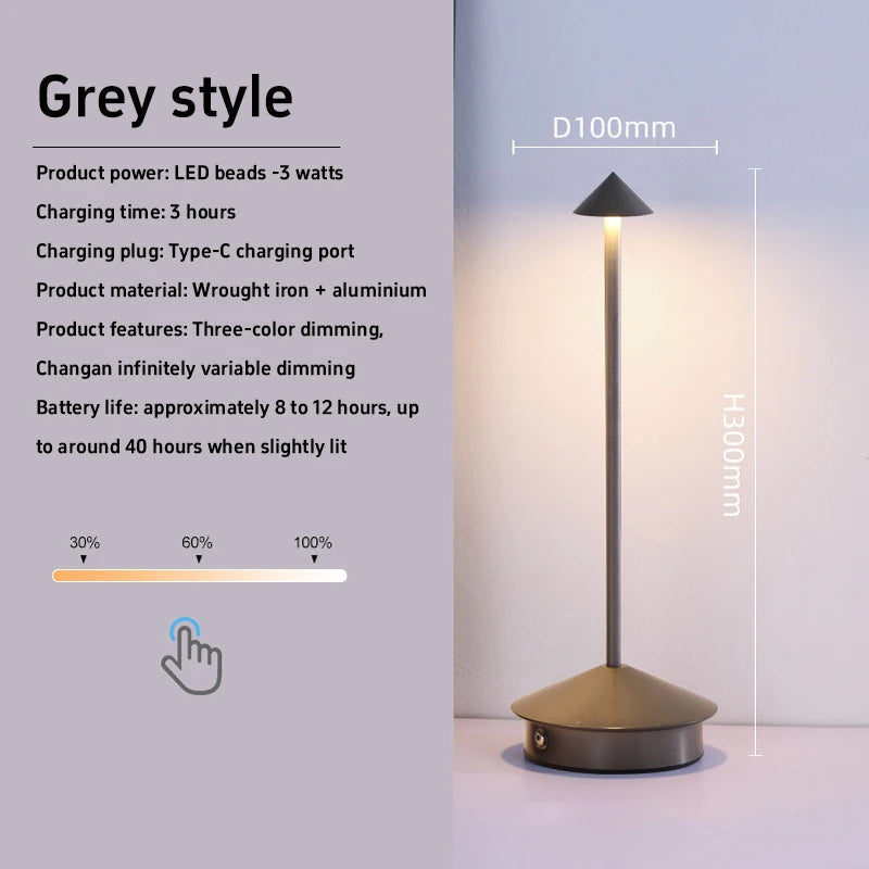 Rechargeable Touch LED Lamp