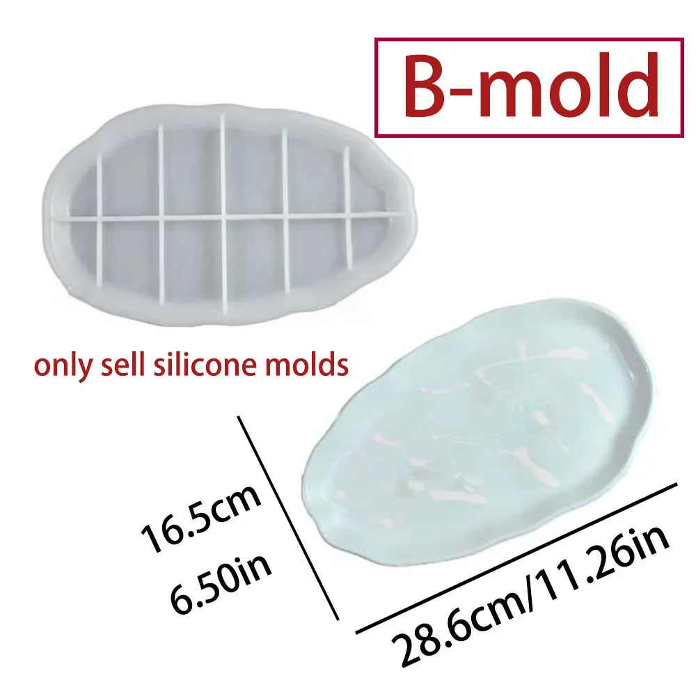 Irregular Oval Concrete Mold