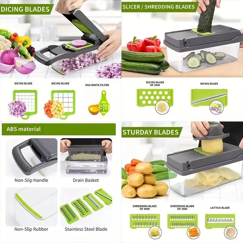 Multi-Function Vegetable Food Chopper