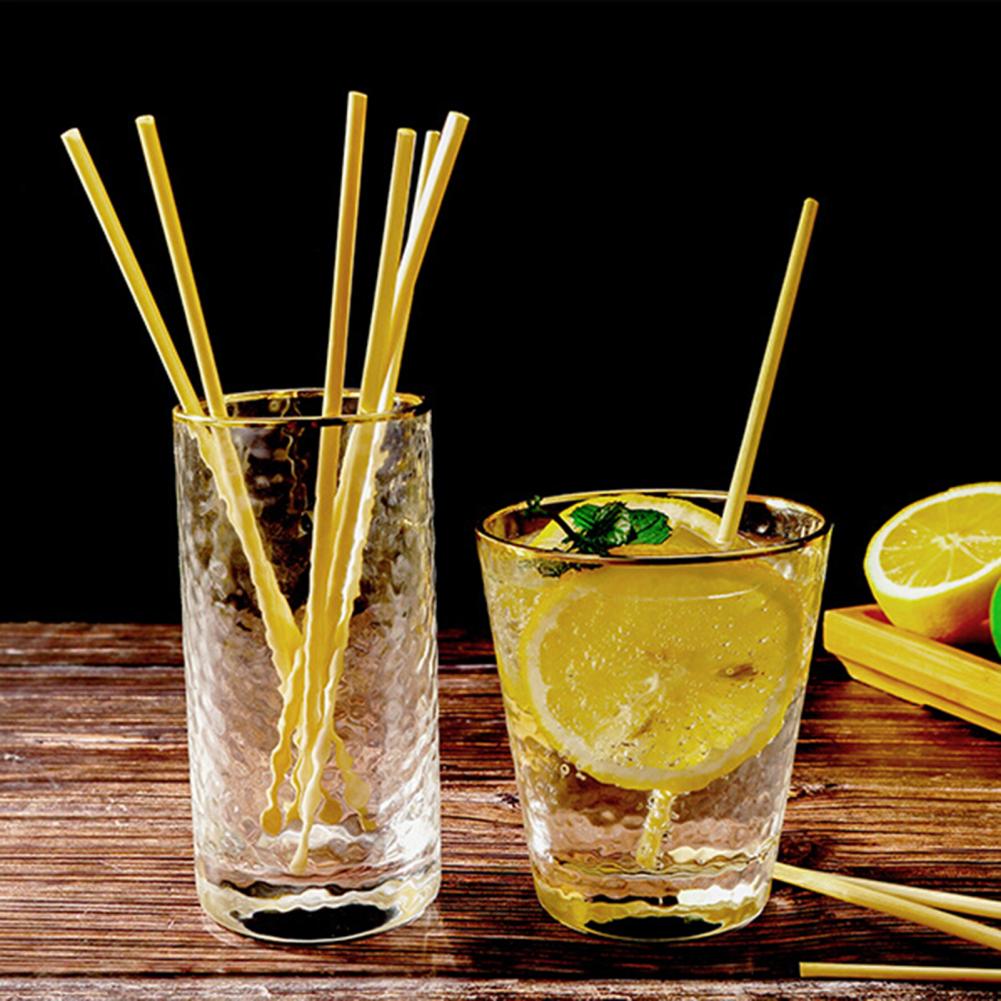 Reusable Bamboo Drink Straws