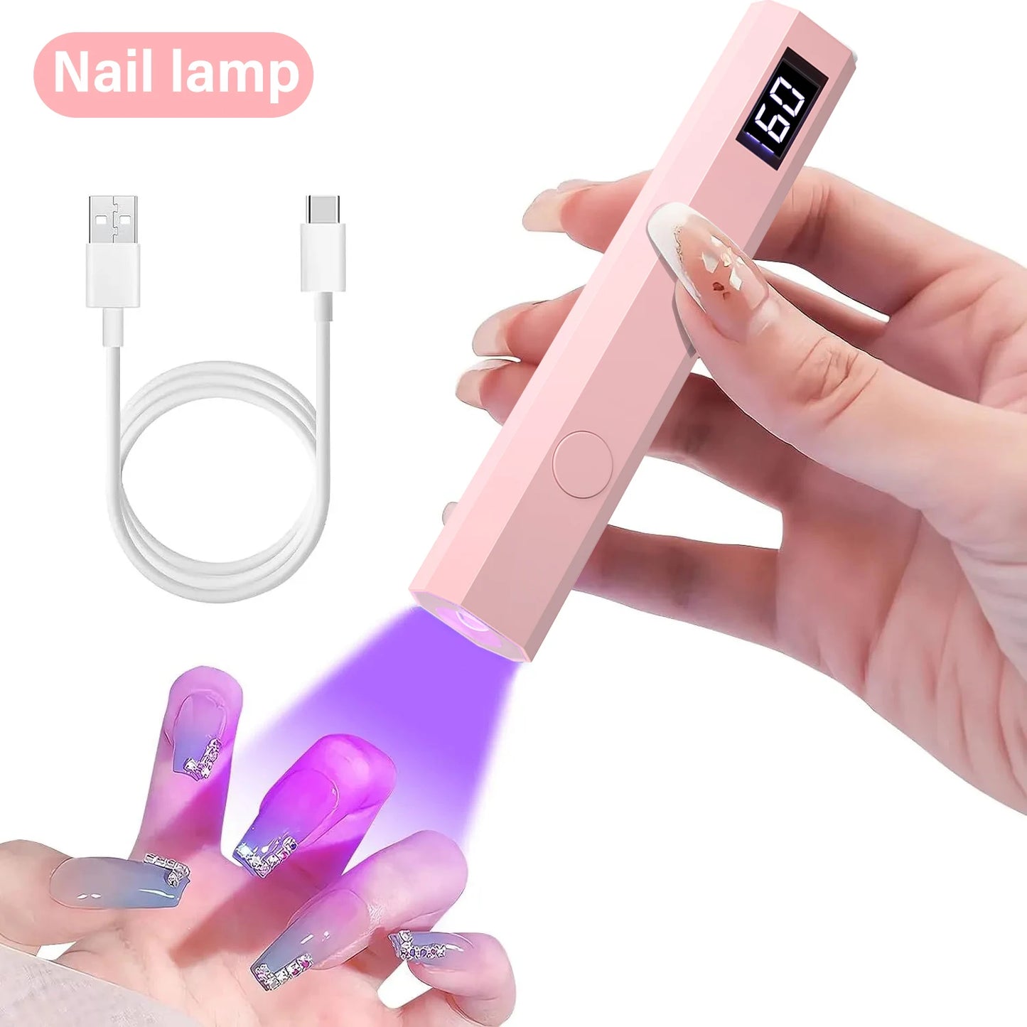 Portable UV Nail Lamp