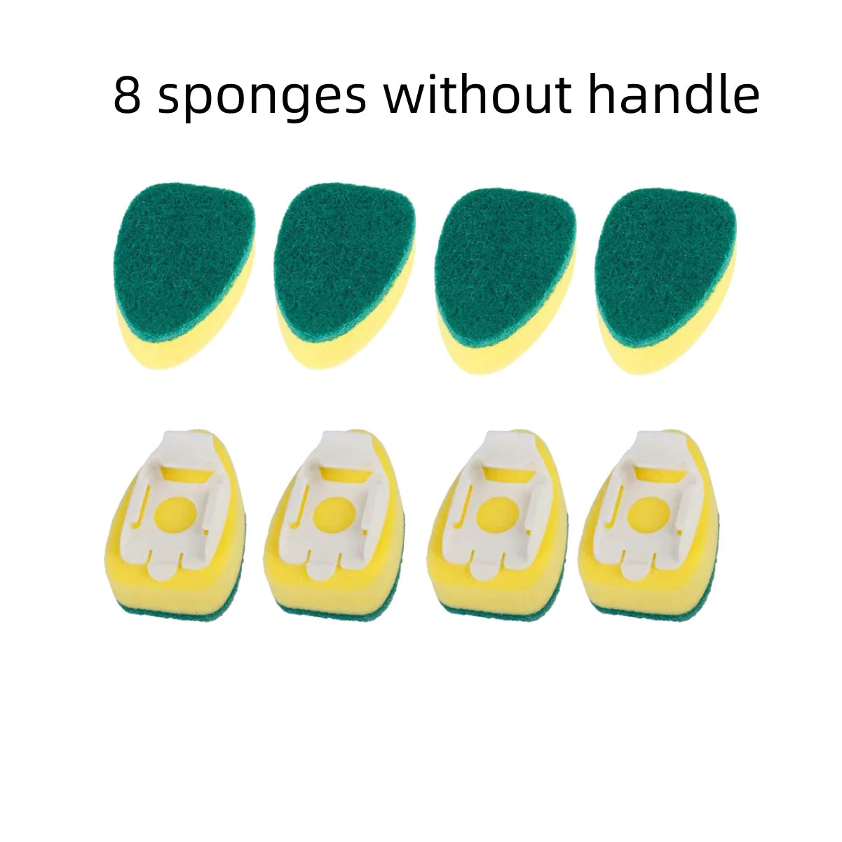 Refillable Dish Wand Scrubber