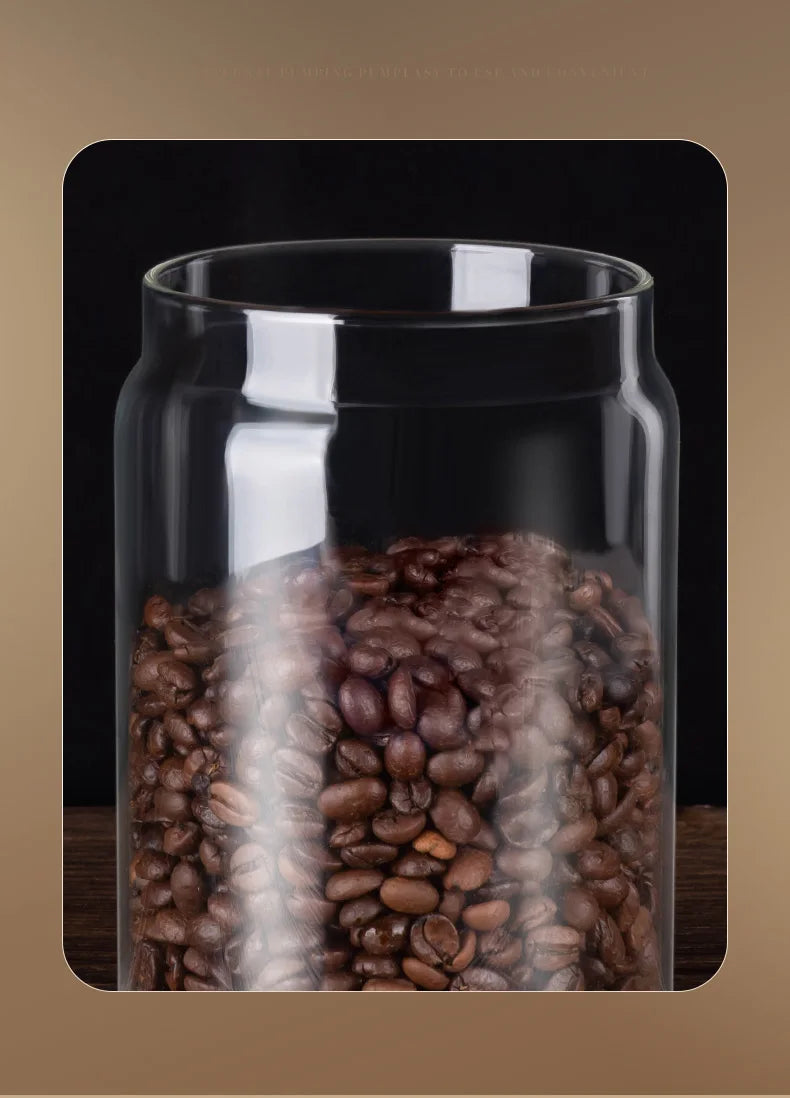 Vacuum Glass Storage Jar