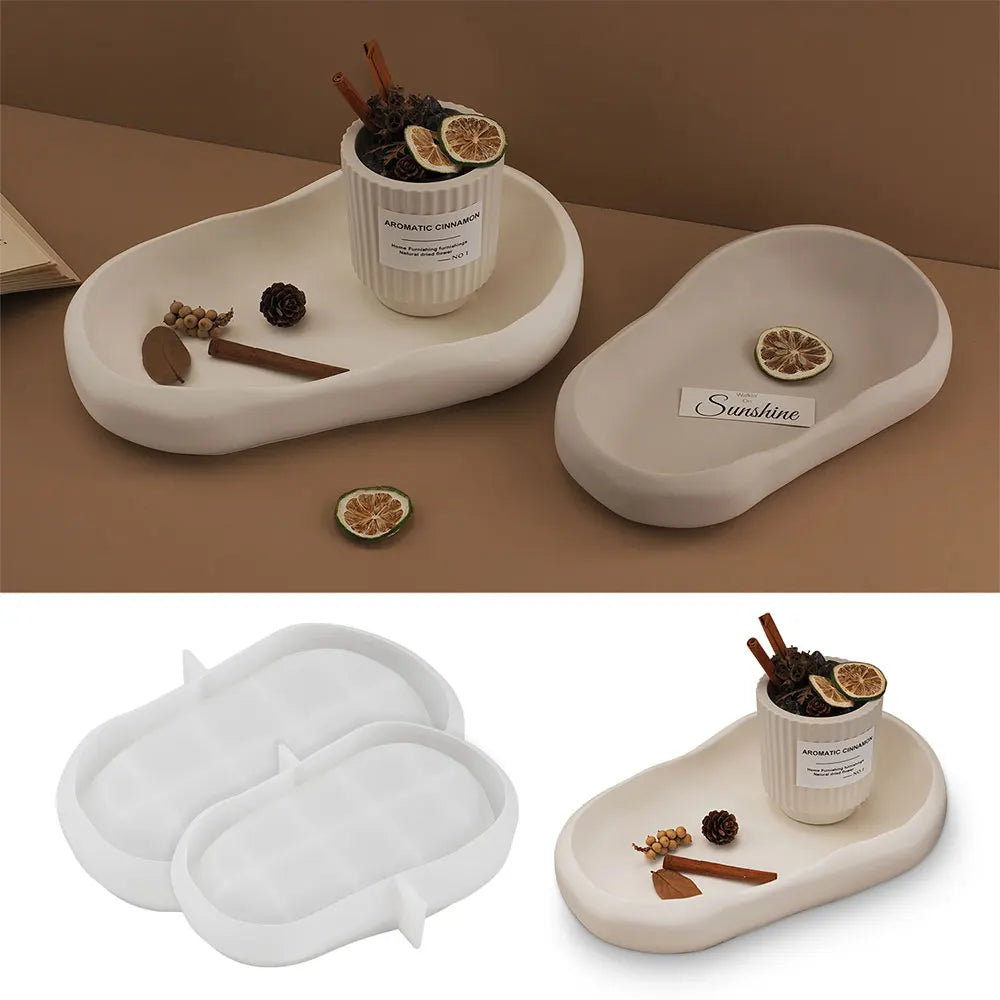Irregular Oval Concrete Mold