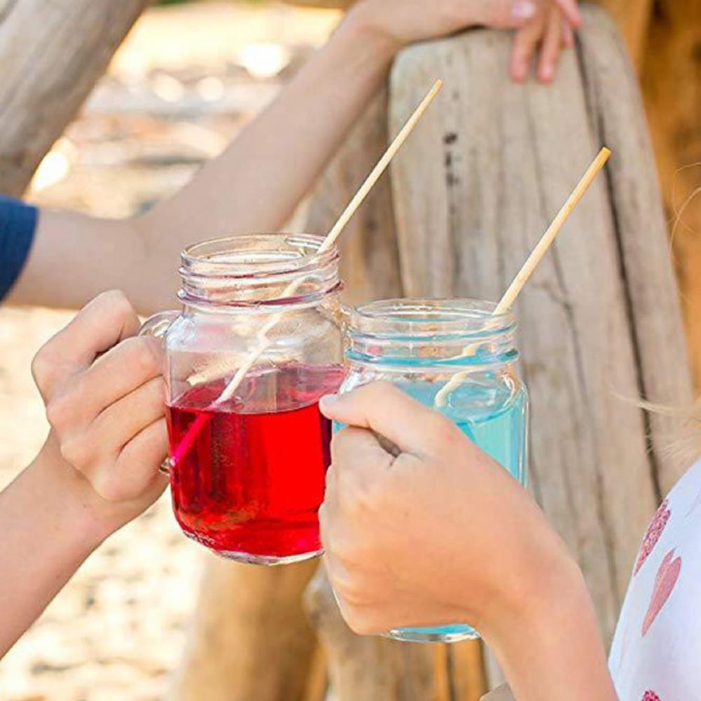 Reusable Bamboo Drink Straws