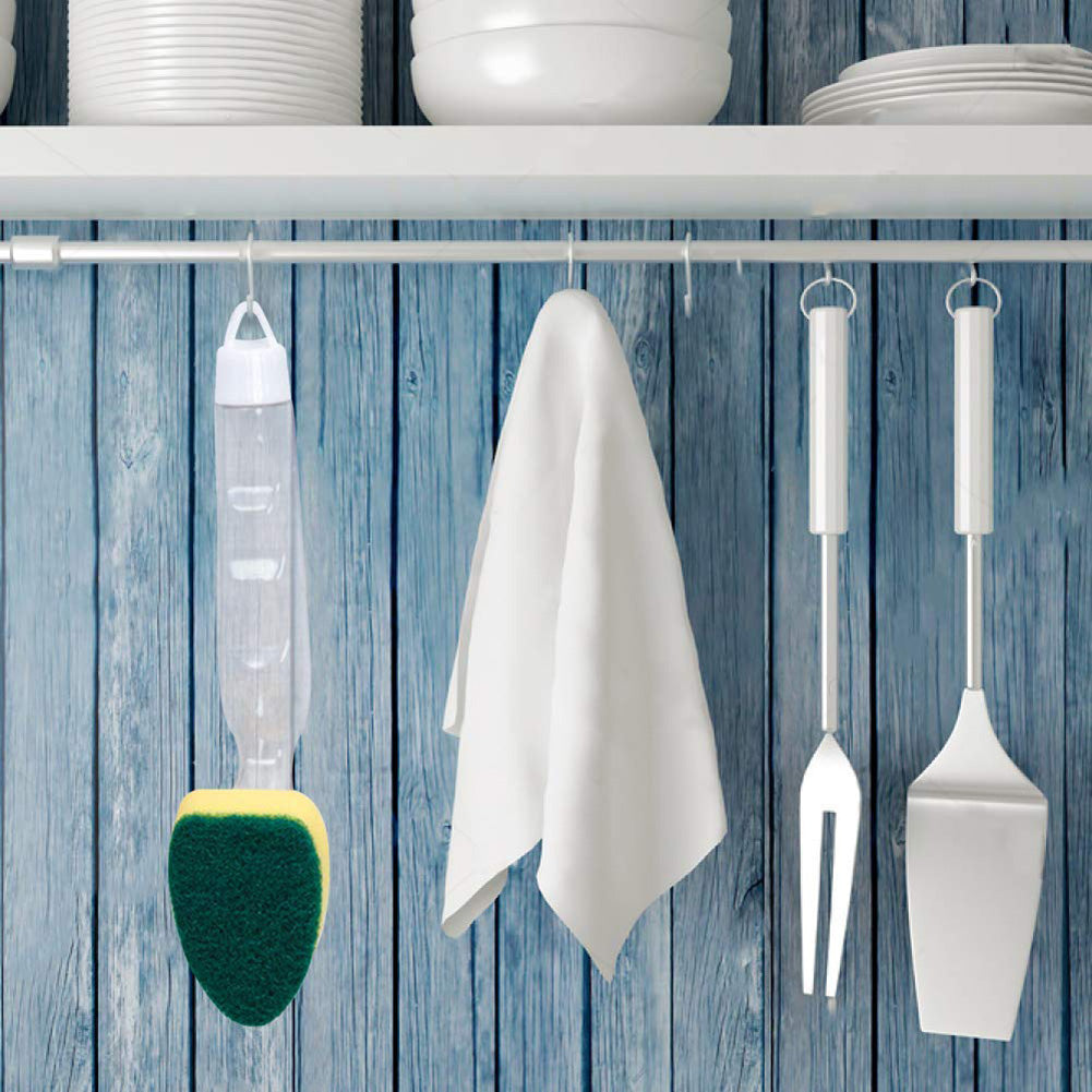 Refillable Dish Wand Scrubber