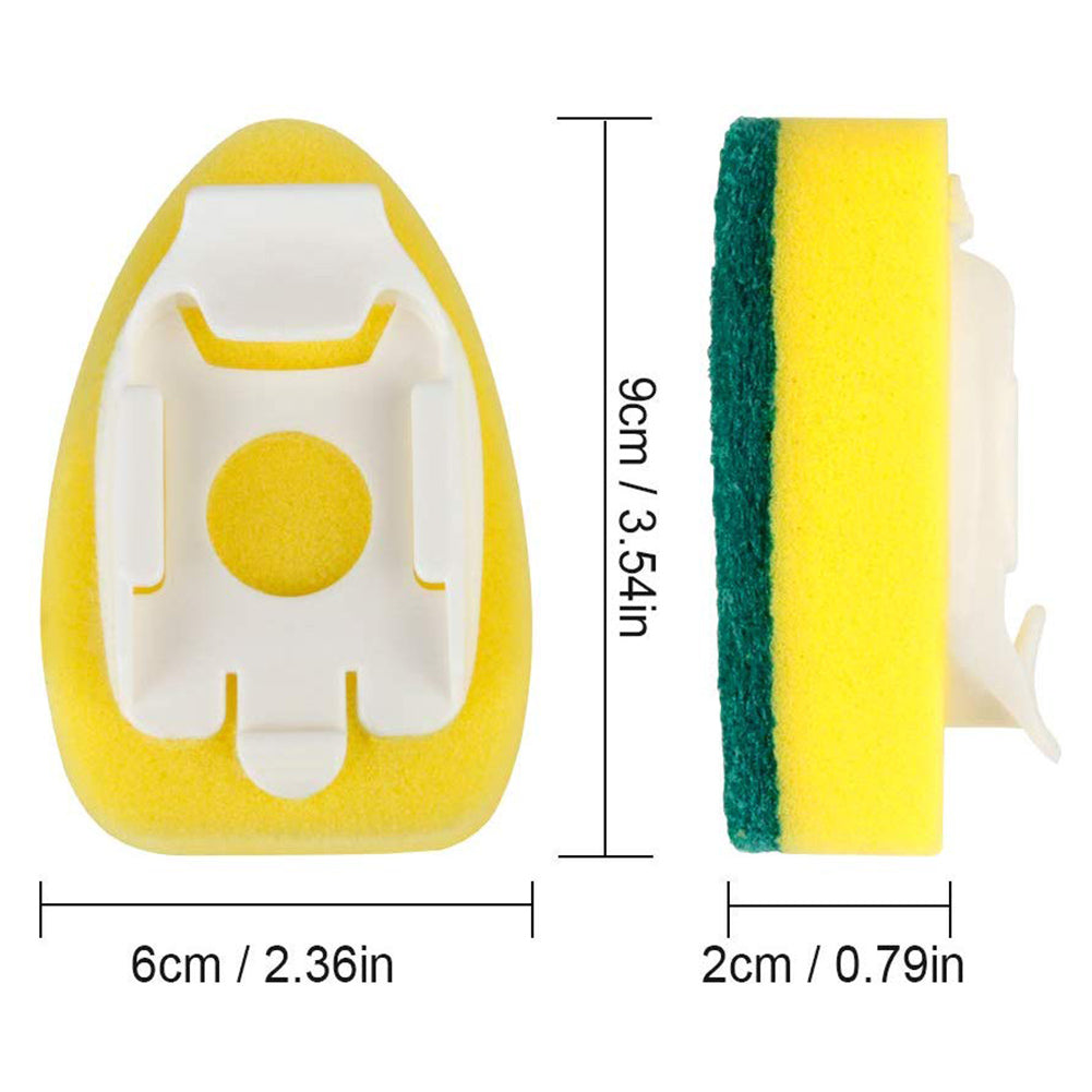 Refillable Dish Wand Scrubber