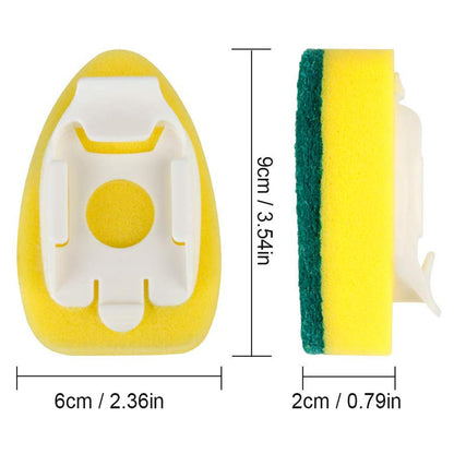 Refillable Dish Wand Scrubber