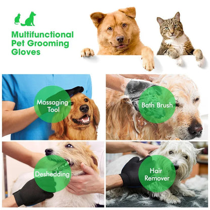 Silicone Pet Grooming Glove