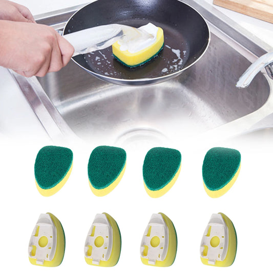 Refillable Dish Wand Scrubber