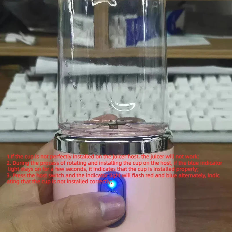 Portable Electric Juice Blender