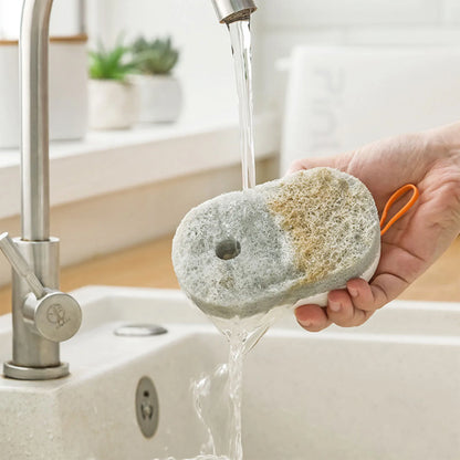 Refillable Dish Wand Scrubber