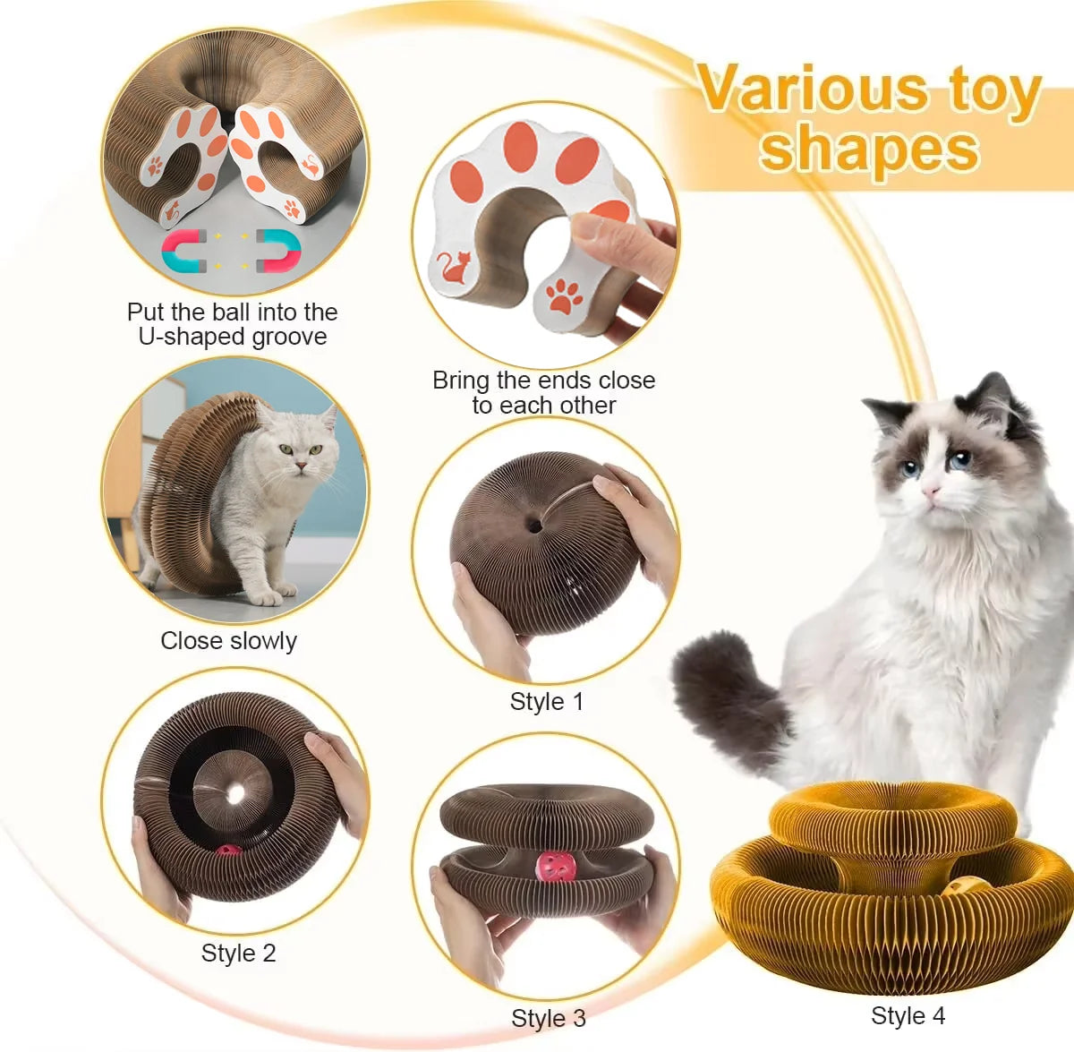 Magic Cat Scratch Toy