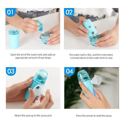 USB Eyewash Atomizer Glasses