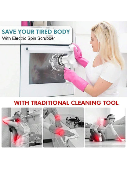 Electric Spin Cleaning Brush