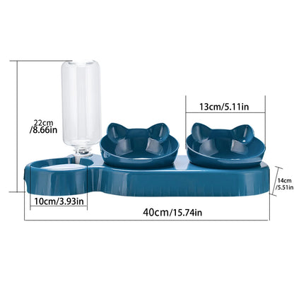2-in-1 Pet Feeder