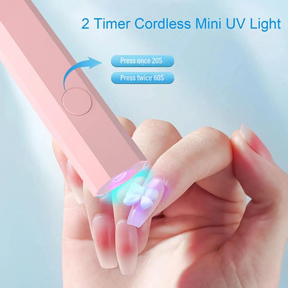 Portable UV Nail Lamp