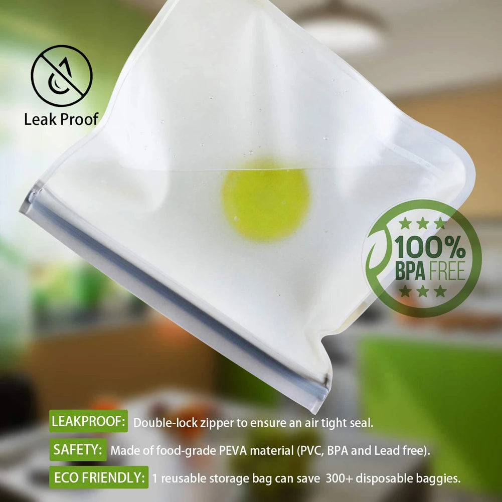 Silicone Food Storage Bags