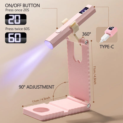 Portable UV Nail Lamp