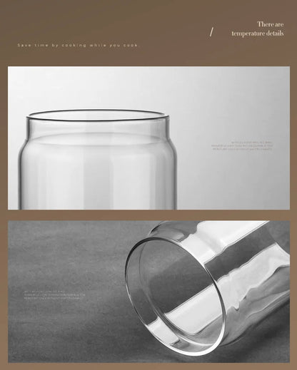 Vacuum Glass Storage Jar