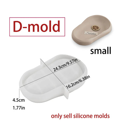Irregular Oval Concrete Mold