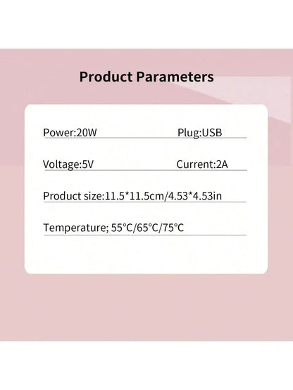 USB Thermostatic Heating Coaster