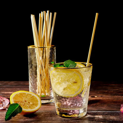 Reusable Bamboo Drink Straws
