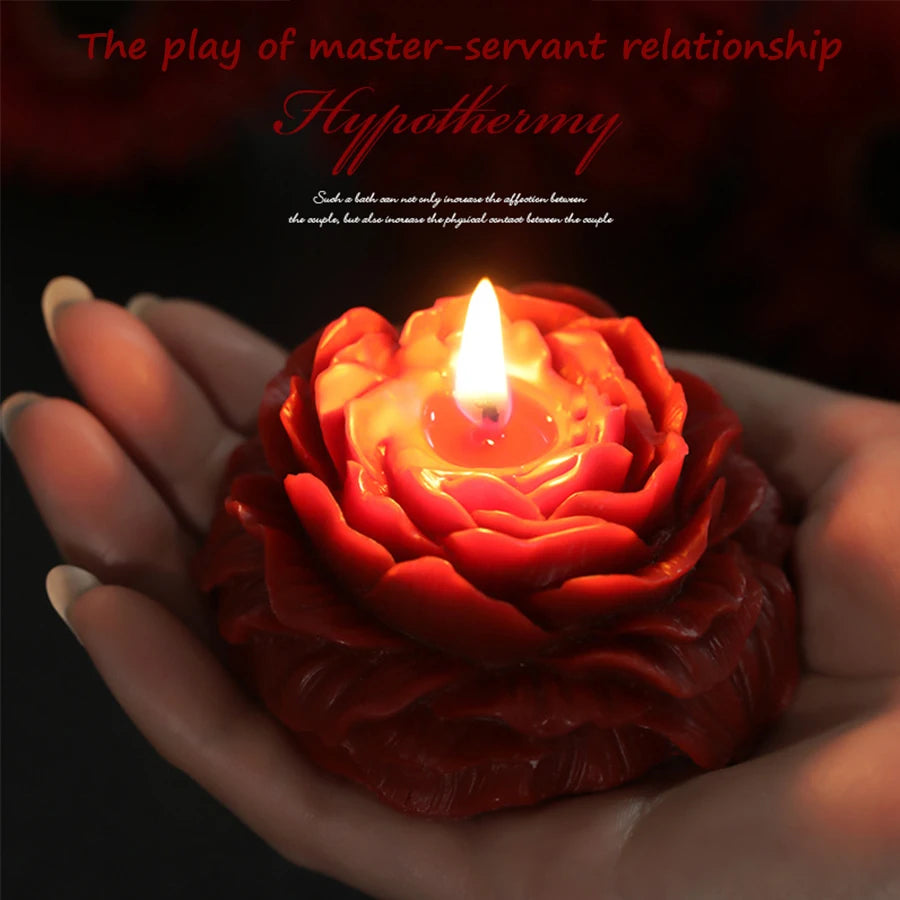 Peony Shaped Aromatherapy Candle