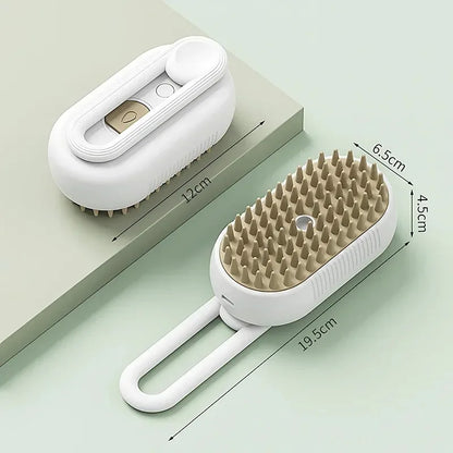 Electric Pet Steam Brush