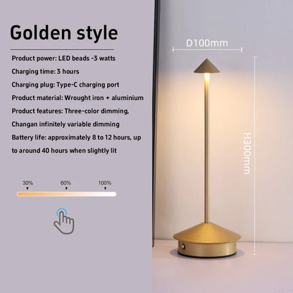 Rechargeable Touch LED Lamp