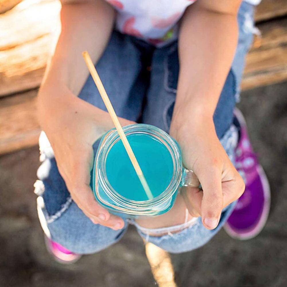 Reusable Bamboo Drink Straws