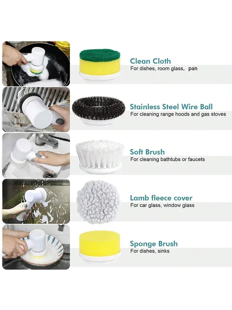 Electric Spin Cleaning Brush