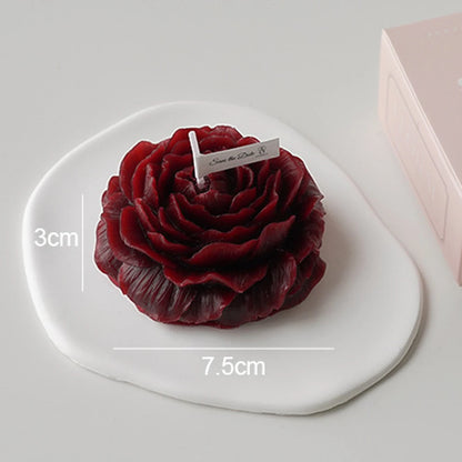 Peony Shaped Aromatherapy Candle