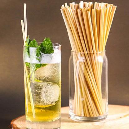 Reusable Bamboo Drink Straws