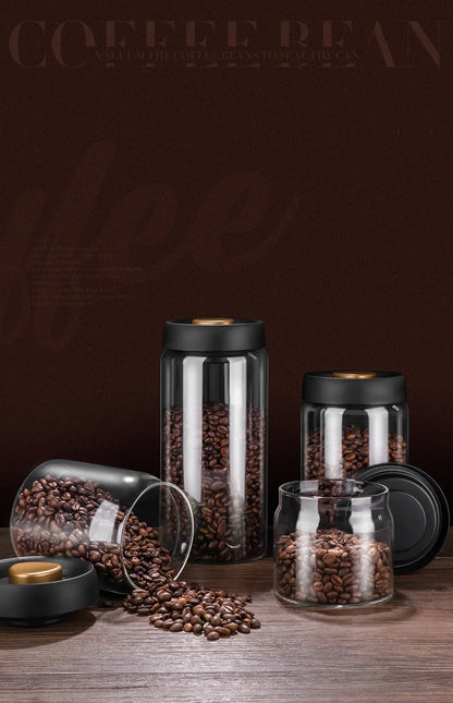 Vacuum Glass Storage Jar