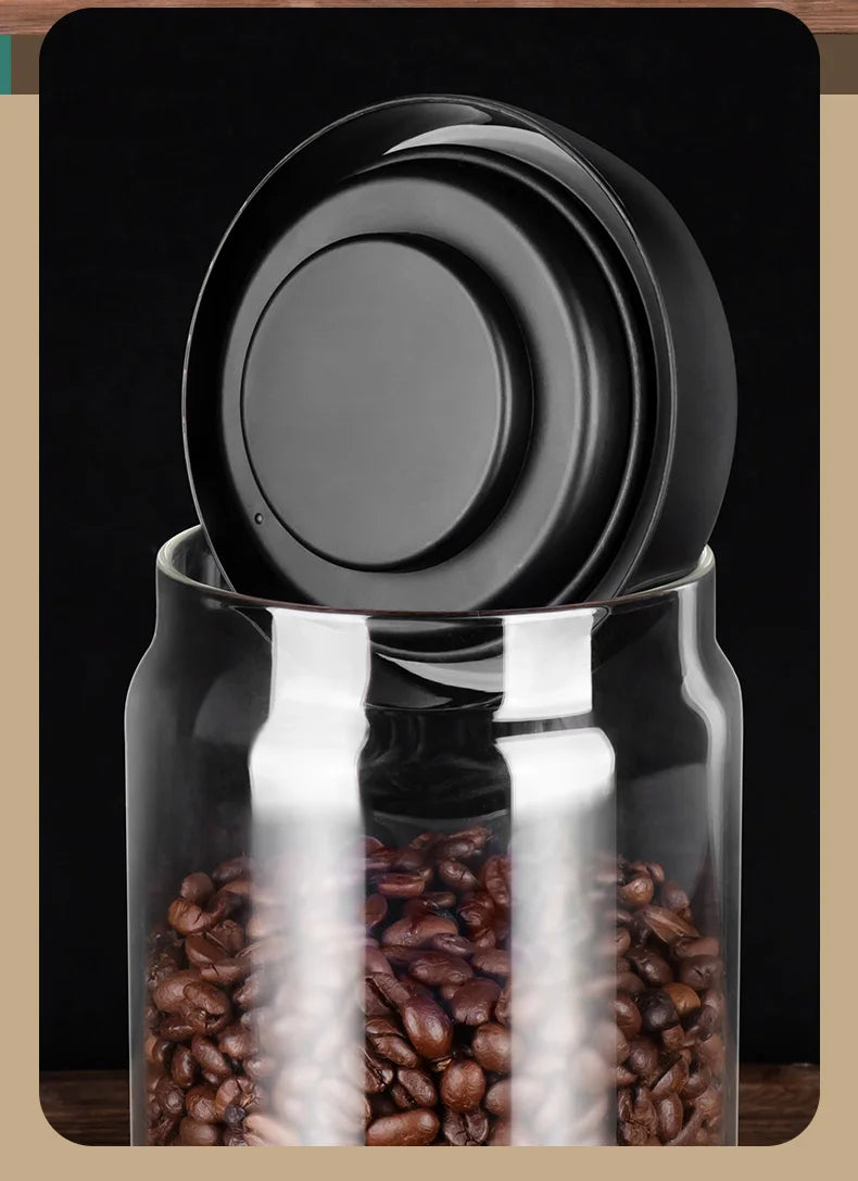 Vacuum Glass Storage Jar