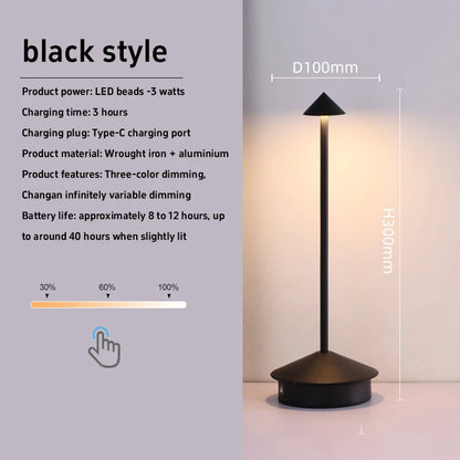 Rechargeable Touch LED Lamp