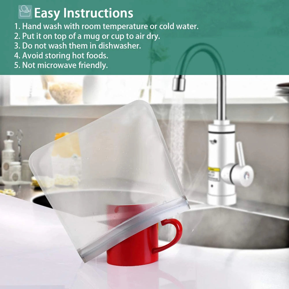 Silicone Food Storage Bags