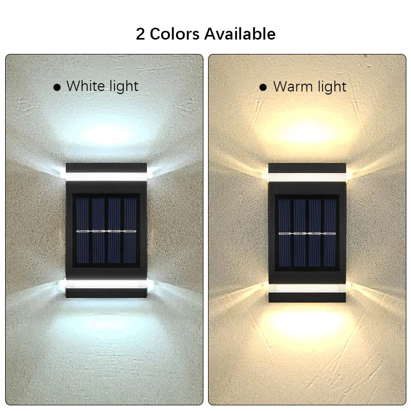 6LED Outdoor Solar Lamp