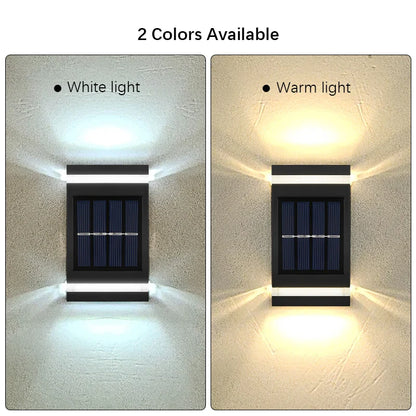 6LED Outdoor Solar Lamp