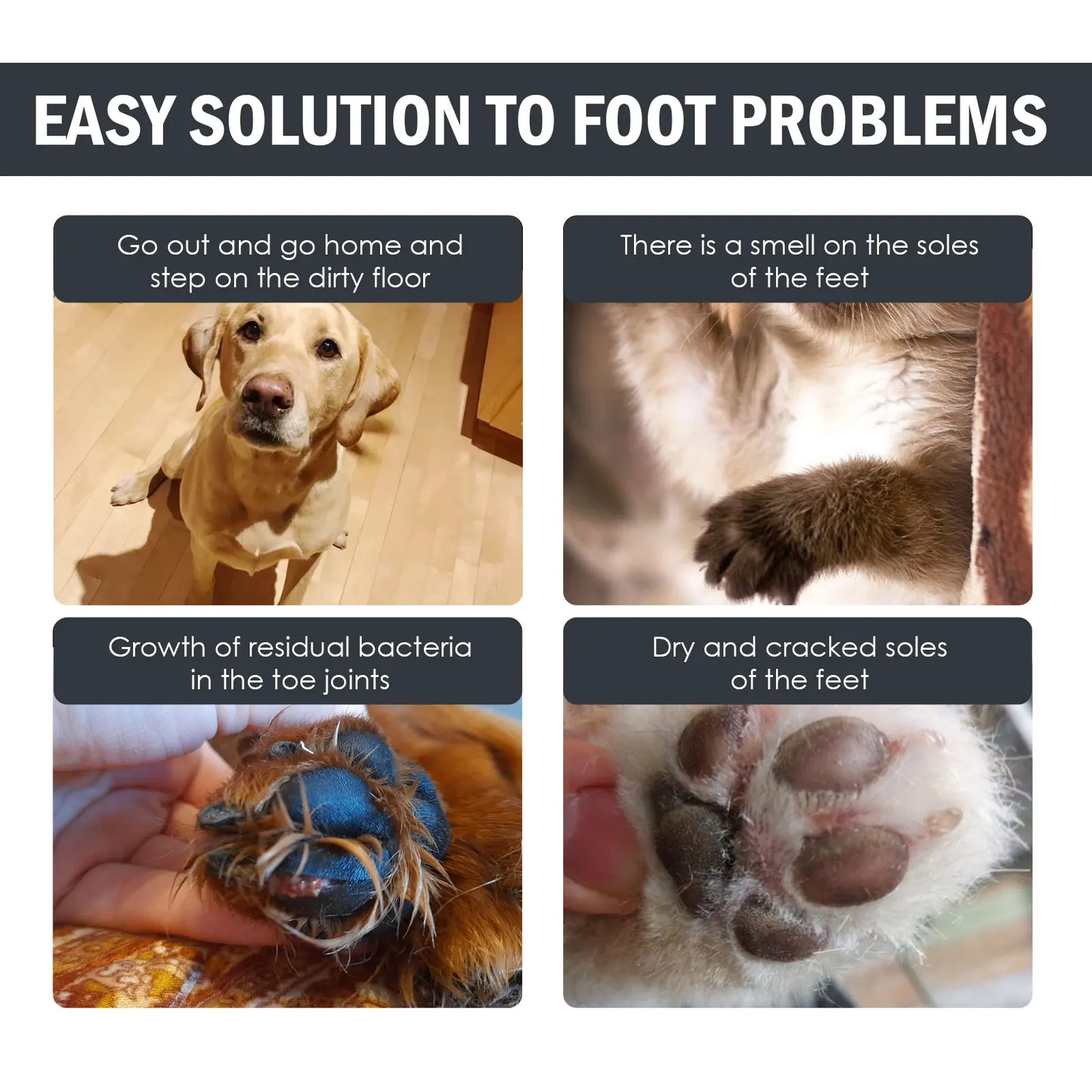 Pet Paw Cleaning Foam