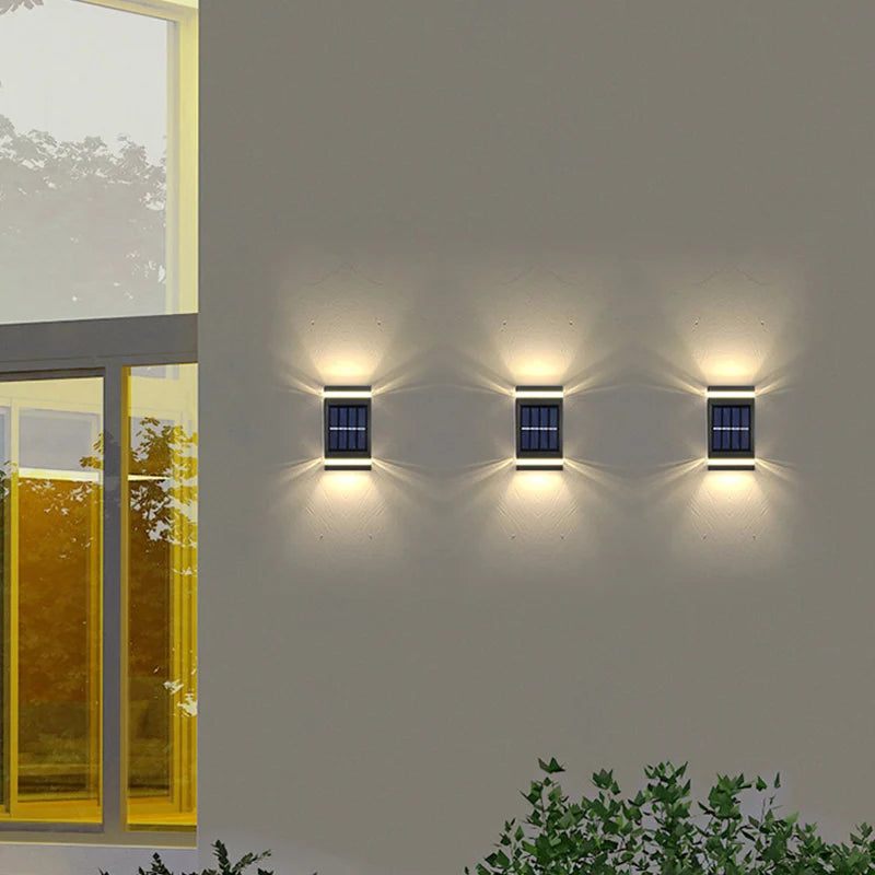 6LED Outdoor Solar Lamp
