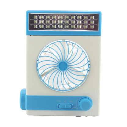 Mini Solar Fan Lamp