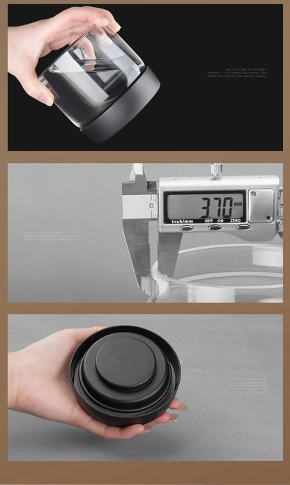 Vacuum Glass Storage Jar